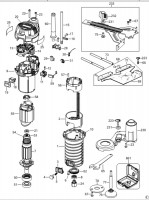 DeWalt D26203 Plunge Base Compact Router TYPE 2 Spare Parts
